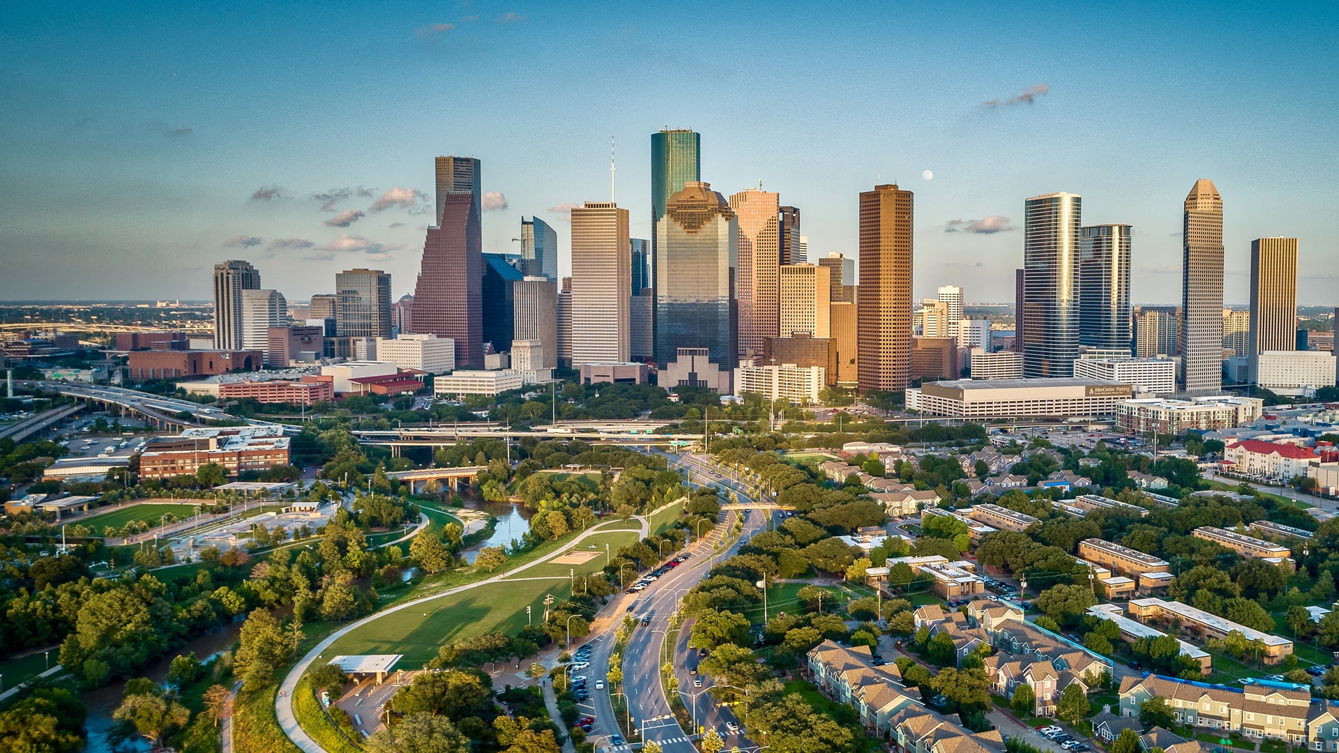 Houston city skyline